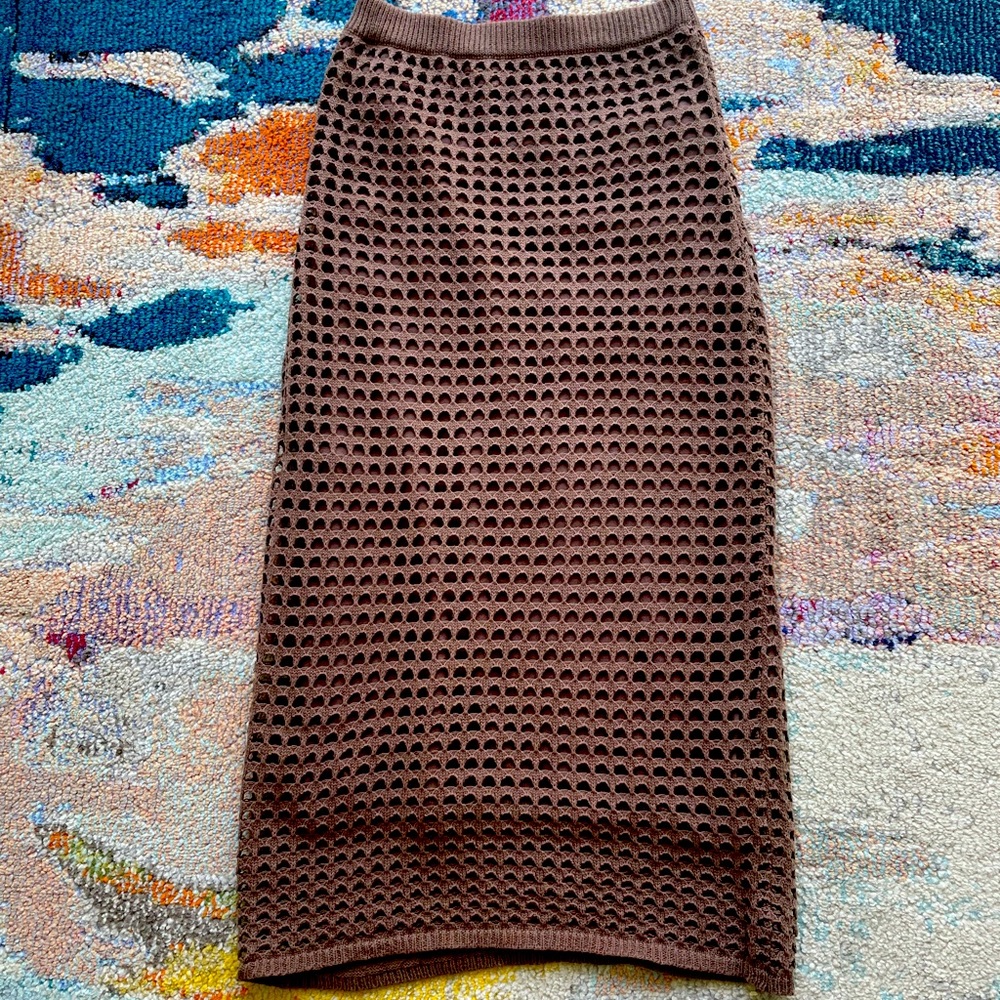 New! Pants Store knit pencil midi skirt.